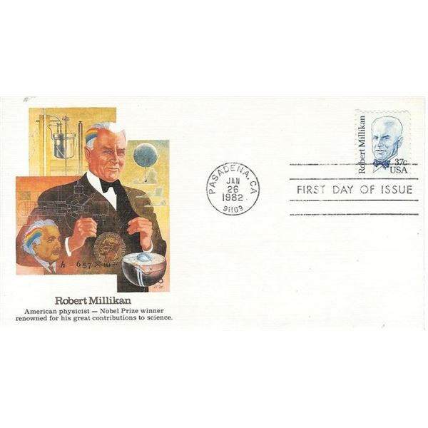 Robert Millikan FDC