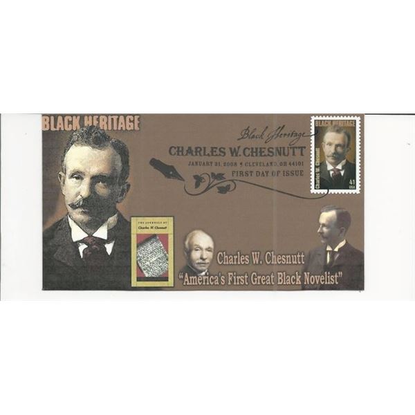 Charles W Chesnutt FDC