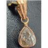 Image 1 : 14&18K(0.49G),  NATURAL PEAR SHAPED DIAMOND (0.83CT) PENDANT APPRAISED INSURANCE VALUE $1810