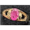 Image 1 : 10K(1.46G), RUBY (0.6CT)RING, SIZE 5, APPRAISED INSURANCE VALUE $1000