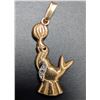 Image 1 : 10K(0.9G), DIAMOND (0.01CT) PENDANT, SUGGESTED RETAIL VALUE $630