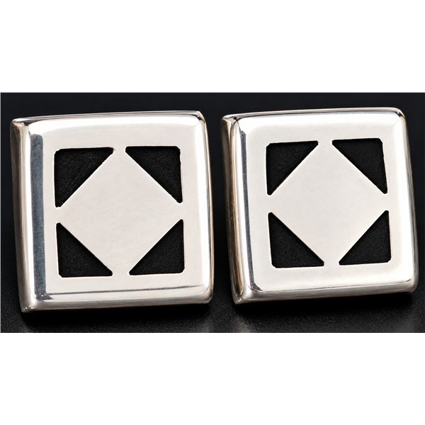 SILVER(14.3G),  EARRING, SUGGESTED RETAIL VALUE $420