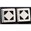 Image 1 : SILVER(14.3G),  EARRING, SUGGESTED RETAIL VALUE $420