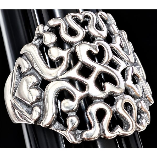 SILVER(6.1G),  RING SUGGESTED RETAIL VALUE $200