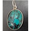 Image 1 : SILVER TURQUOISE PENDANT