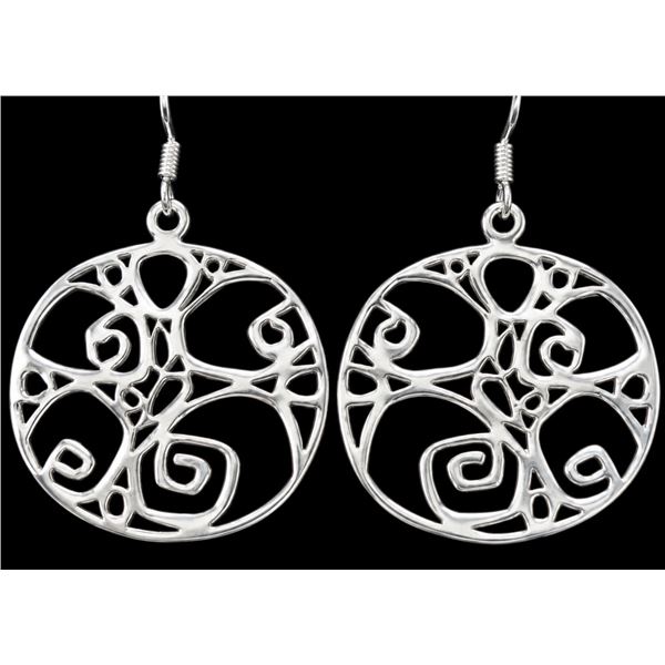 SILVER(3.8G),  EARRING SUGGESTED RETAIL VALUE $200