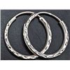 Image 2 : SILVER HOOP 19MM EARRING