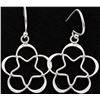 Image 1 : SILVER FLOWER EARRING