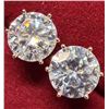 Image 1 : 14K(0.7G),  LAB DIAMOND  (1.61CT) EARRING, SUGGESTED RETAIL VALUE $2400