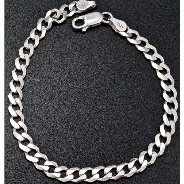 SILVER(5.07G),  BRACELET 7''