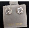 Image 2 : 14K(0.36G),  MOISSANITE (1.14CT) EARRING, SUGGESTED RETAIL VALUE $500
