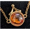 Image 1 : SILVER(2.17G),  AMBER BRACELET 7"