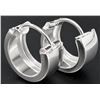 Image 1 : SILVER SMALL HOOP EARRING