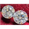 Image 1 : 14K(0.4G), LAB DIAMOND (1.44CT)EARRING, SUGGESTED RETAIL VALUE $1600
