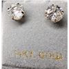 Image 2 : 14K(0.4G), LAB DIAMOND (1.44CT)EARRING, SUGGESTED RETAIL VALUE $1600