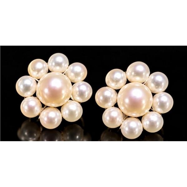 14K(1.55G), FRESH WATER PEARL EARRING, SUGGESTED RETAIL VALUE $320