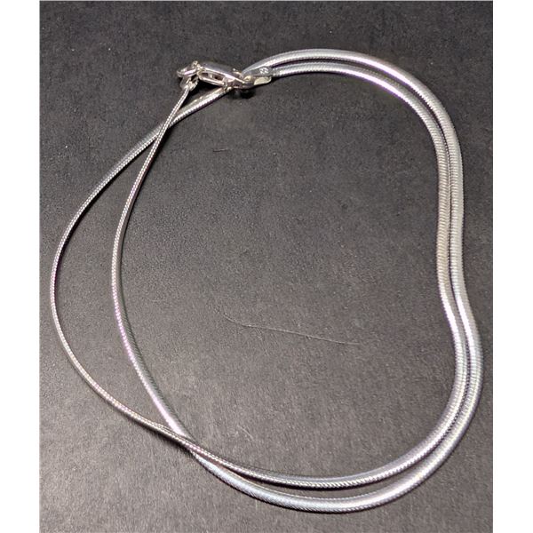 SILVER(5G), CHAIN 16" SUGGESTED RETAIL VALUE $200