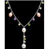 Image 1 : (6.65G),  PEARL NECKLACE 17"