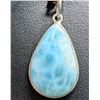 Image 1 : SILVER(2.64G), LARIMAR  (APP 6CT)PENDANT