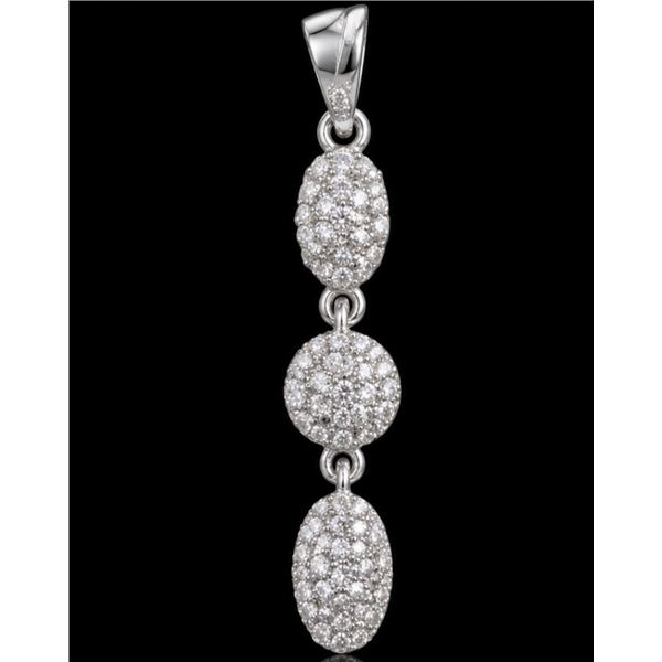 SILVER(1.4G),   CZPENDANT