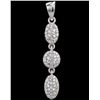 Image 1 : SILVER(1.4G),   CZPENDANT