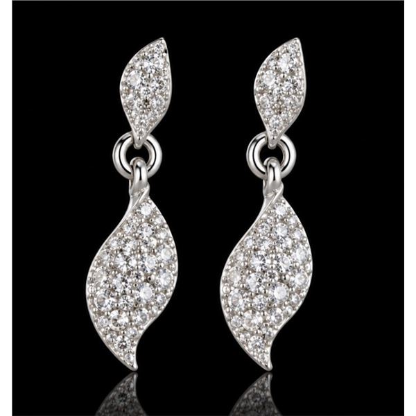 SILVER(0.88G),  CZEARRING