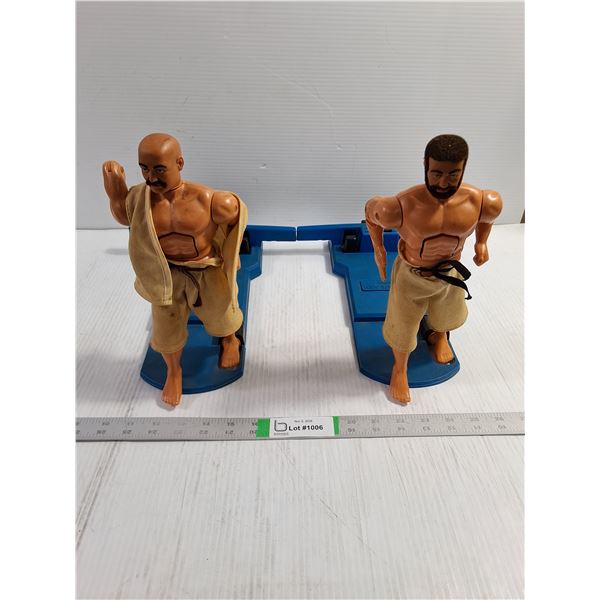 Aurora Kar-A-A-Te Men Action Figures-1975-as is