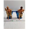 Image 1 : Aurora Kar-A-A-Te Men Action Figures-1975-as is