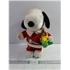 Image 1 : Plush Snoopy Toy in Red Santa Suit-14" Tall