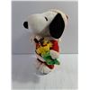 Image 2 : Plush Snoopy Toy in Red Santa Suit-14" Tall