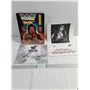Image 1 : WWE Magazine with Bret Hart's Autograph (cannot authenticate) ,Poster,(2) Autographs
