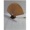 Image 3 : Vintage Accordion Fanned Accent Lamp-working