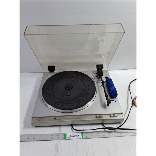 JVC L-A10 Auto-Return Turntable System-power detected,no turntable movement-as is
