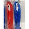 Image 2 : (4) Hand-Launch Foam Glider Airplane Toys in Red and Blue (sealed)