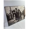 Image 2 : Metal Framed Poster of "The Kiss by the Town Hall"-32"x24", Pickup Only