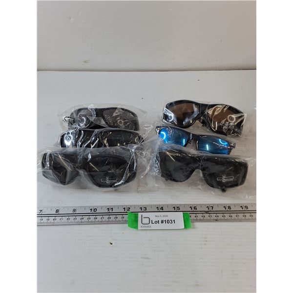 (6) Pairs of Sunglasses, (5) with UV 400 Protection