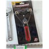 Image 4 : Adjustable Wrench and Groove-Joint Pliers, AC Clutch Holding Tool Sealed