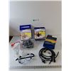Image 1 : Premium Spark Plug Wire, Splash/Impact Goggles, (2) Honeywell Medium Half-Masks