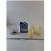 Image 1 : Hurst Universal Shift Knob, Cement Grount Haze Remover (3) Electric Candles All Power On No Shipping