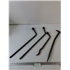 Image 1 : (3) Tire Irons, (1) Rolling Head Pry Bar, Pickup Preferred