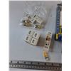 Image 2 : Assorted Screws, Finishing Nails, (3) Lightbulbs, (9) LED Lightbulbs, Misc All As-Is