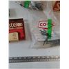 Image 4 : Assorted Screws, Finishing Nails, (3) Lightbulbs, (9) LED Lightbulbs, Misc All As-Is