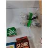 Image 5 : Assorted Screws, Finishing Nails, (3) Lightbulbs, (9) LED Lightbulbs, Misc All As-Is