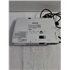 Image 2 : Epson Powerlite 1776W WXGA 3LCD Projector-power detected-untested-as is