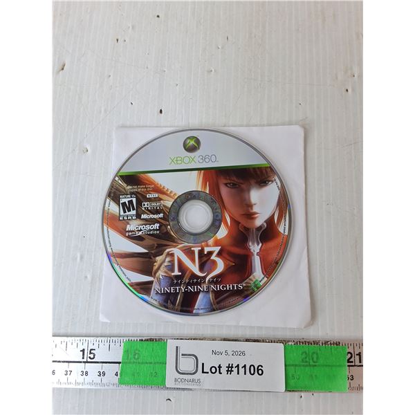 Ninety-Nine Nights Xbox 360 Game