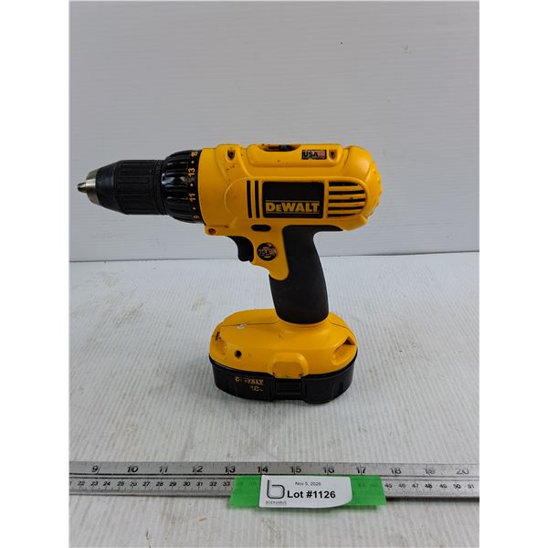 Dewalt DC759 18 Volt Power Drill - Tested - Cannot Ship