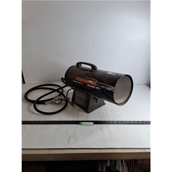 Remington Propane Heater - Untested, As is - 18  Length, Pickup Preferred