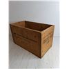 Image 3 : Vintage Wooden Crate - 18x10x11"
