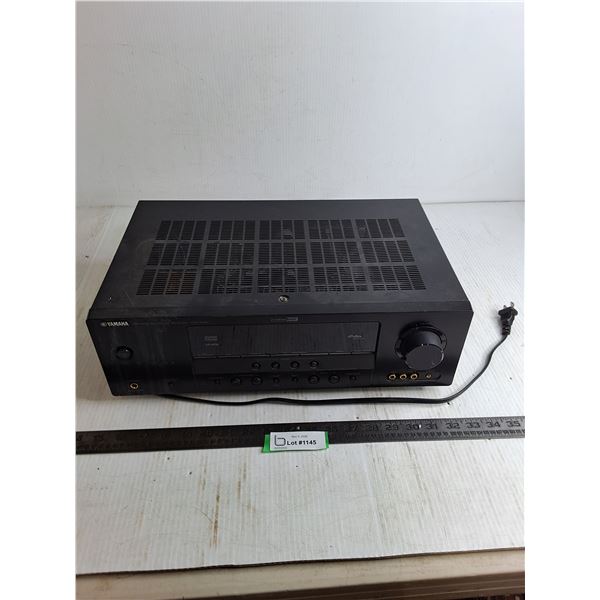 Yamaha Natural Sound AV Receiver - Powers On