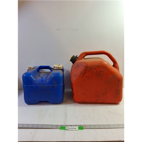 Reliance 7-Gal Water Jug, 20L Portable Gas Can, Pickup Only